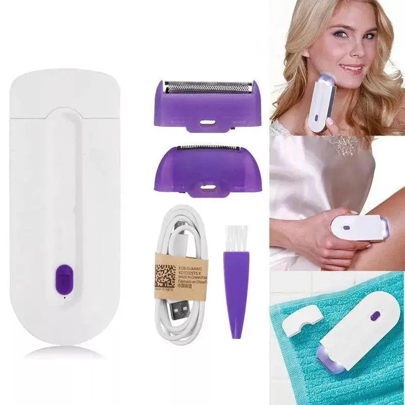Women Epilator Hair Removal Shaving Device USB Charging