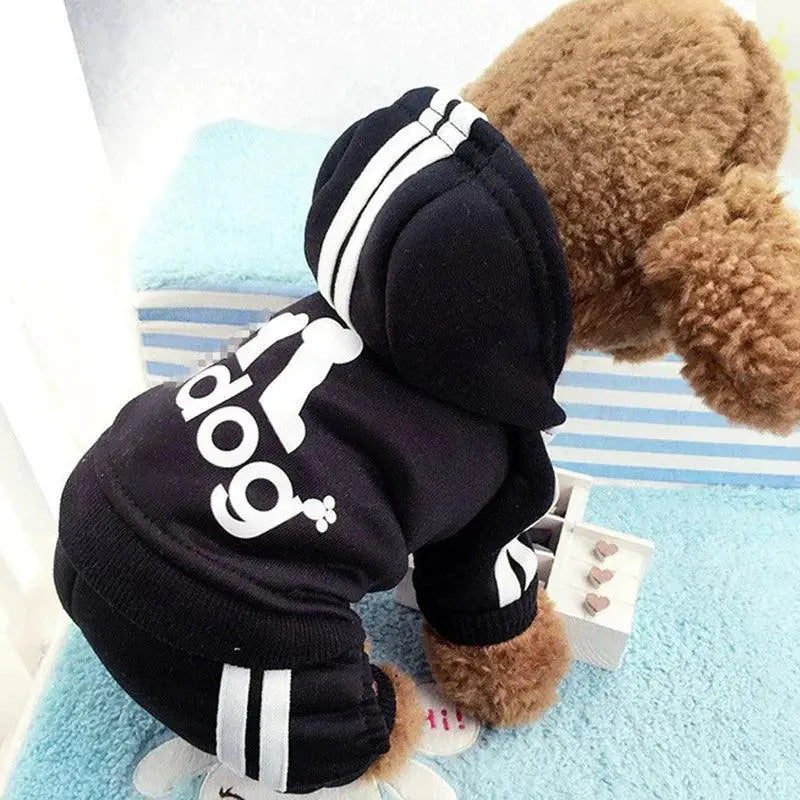 Small Dog Autumn Winter Warm Cotton Coat Jacket Outfit