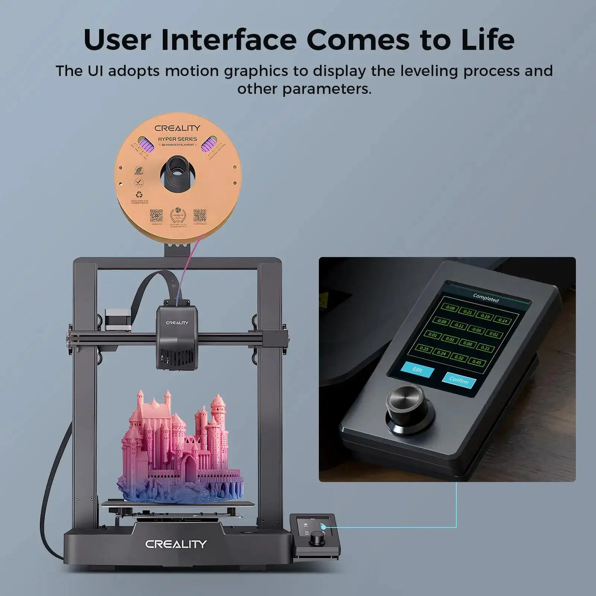 CREALITY Ender-3 V3 SE 3D Printer Sprite Direct Extrusion IU Display Auto Leveling Dual Z-axis 3D Printer Creality Ender-3 V3 SE