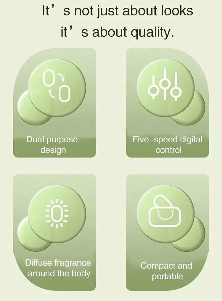 Mini Scent Machine Aromatherapy Diffuser With Smart Display