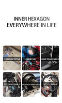 L Type Hand Tools Kit Allen Key Set Hex Wrench Tool Set