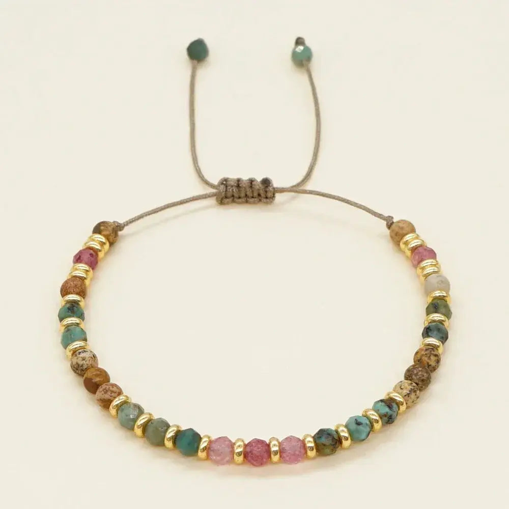 Go2Boho 2023 New Natural Stone Bracelet Vintage Jewelry