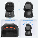 Eyoyo Desktop Barcode Scanner Set