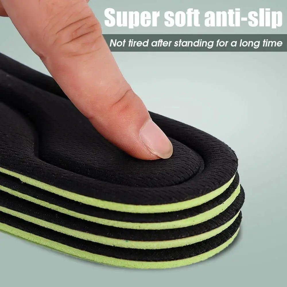 Ultimate Support Memory Foam Insoles for Comfort and Shock