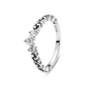 Sterling Silver Ring Sun Moon
