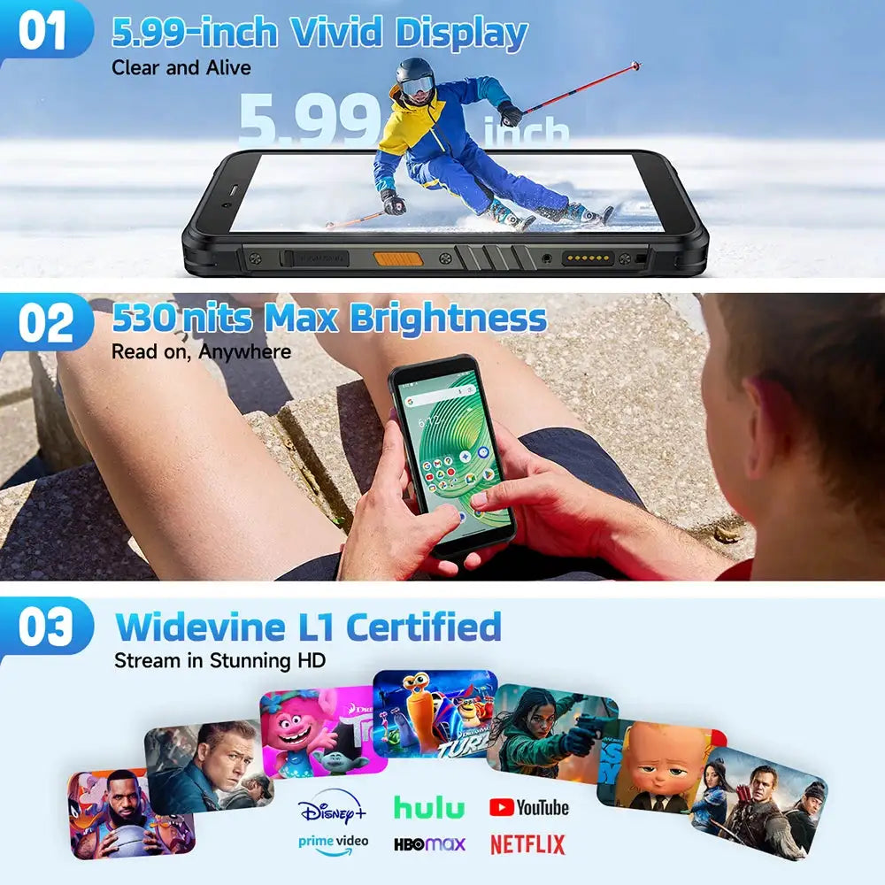 Ulefone RugKing Waterproof Phone — product view 5