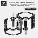 TOSUOD CNC Aluminum Bike Pedals Anti Slip Design
