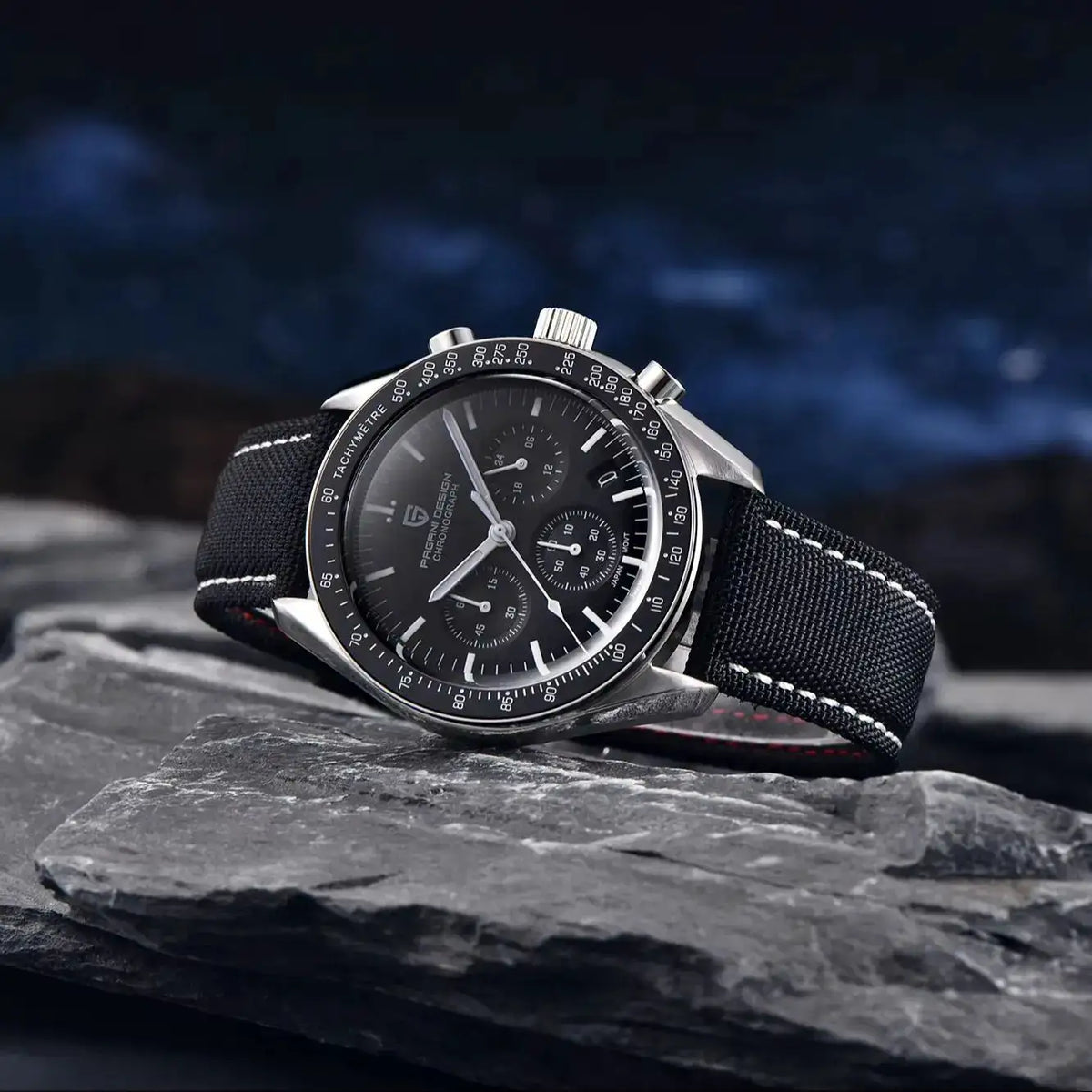 2026 New PAGANI DESIGN Classic moon Men's Watches Luxury AR Sapphire crystal Quartz Watch For Men Speed Sport Chronograph Watch