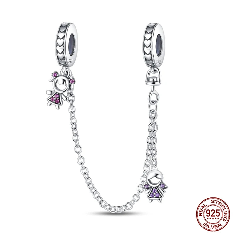 Real Sterling Silver Stars Moon