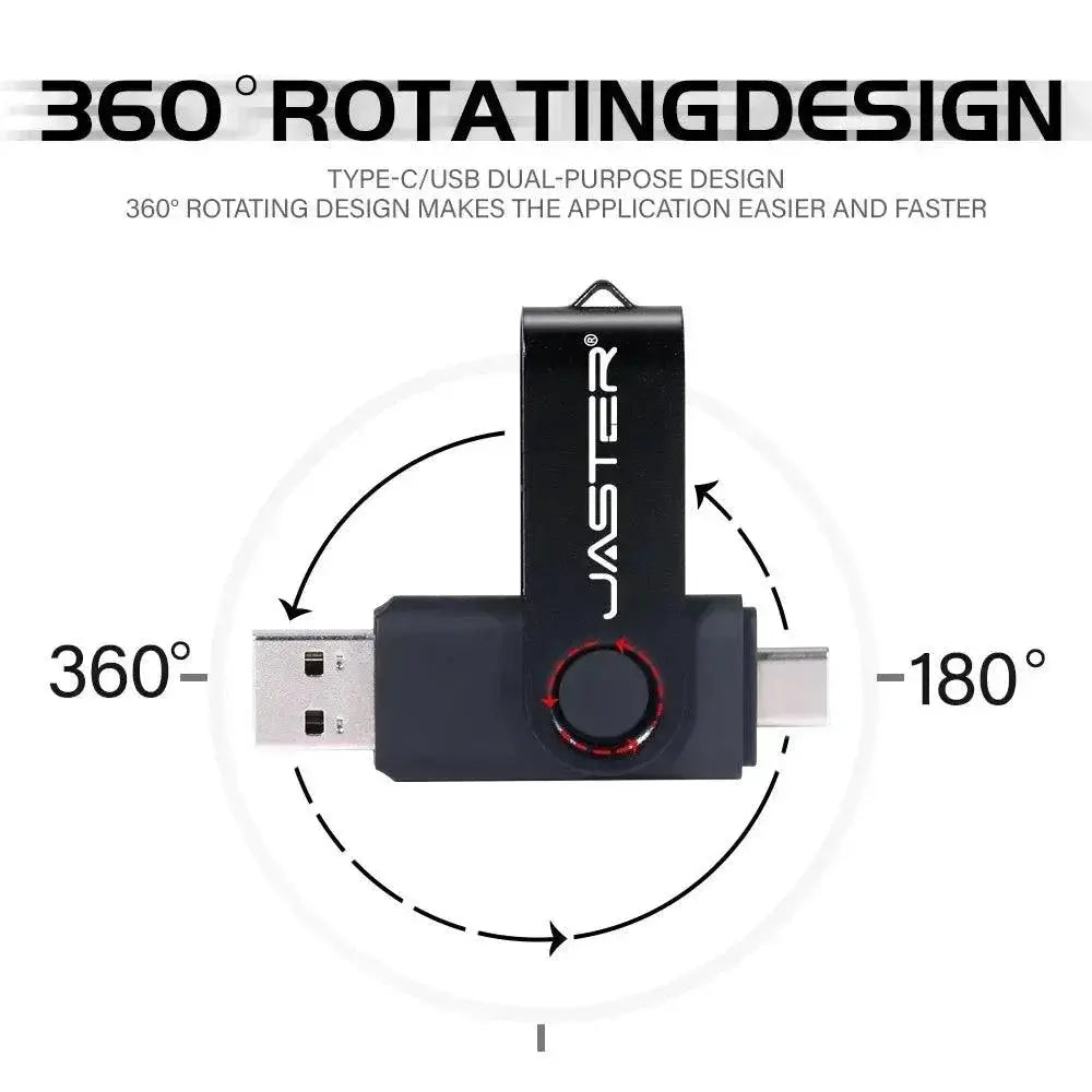 Jaster Type C USB Flash Drive High Speed Pen Drive Business