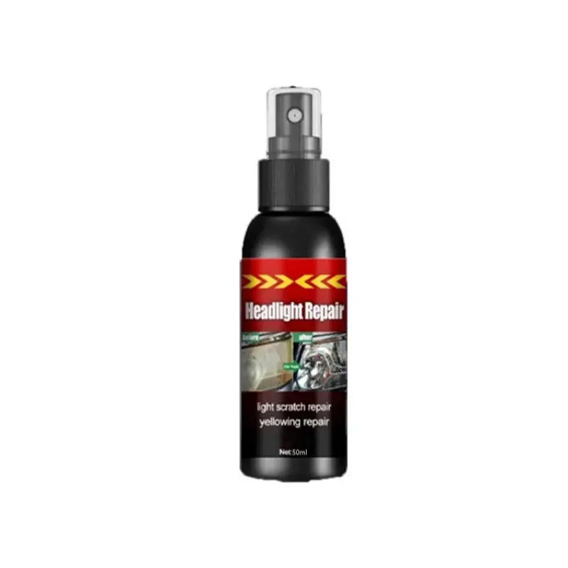 Car Headlight Restoration Fluid - Fast Remove Yellowing & Scratches, Restore Clarity & Shine, Enhance Night Driving Safety