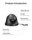 Annke 1080P HD TVI Surveillance Camera Dome Outdoor CCTV