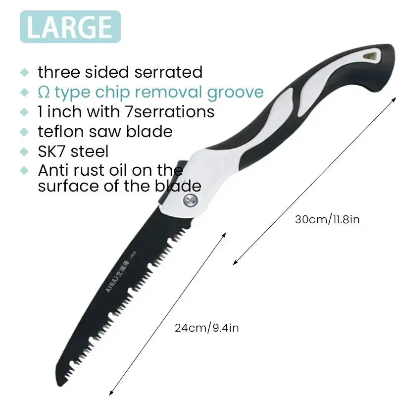 Airaj Large Scale Woodworking Folding Saw Multifunction