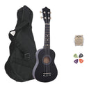 21 Inch Wood Ukulele 4 Strings For Kids Gift Multi Color