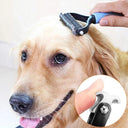 Professional Dual-Head Pet Deshedding Brush for Dogs Cats