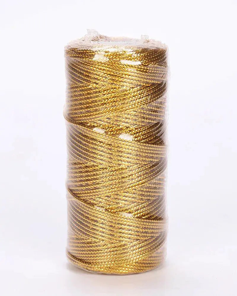 Glamorous Gold and Silver Crafting Cord for DIY Projects