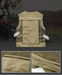 Breathable Men's Vest for Hiking Comfort