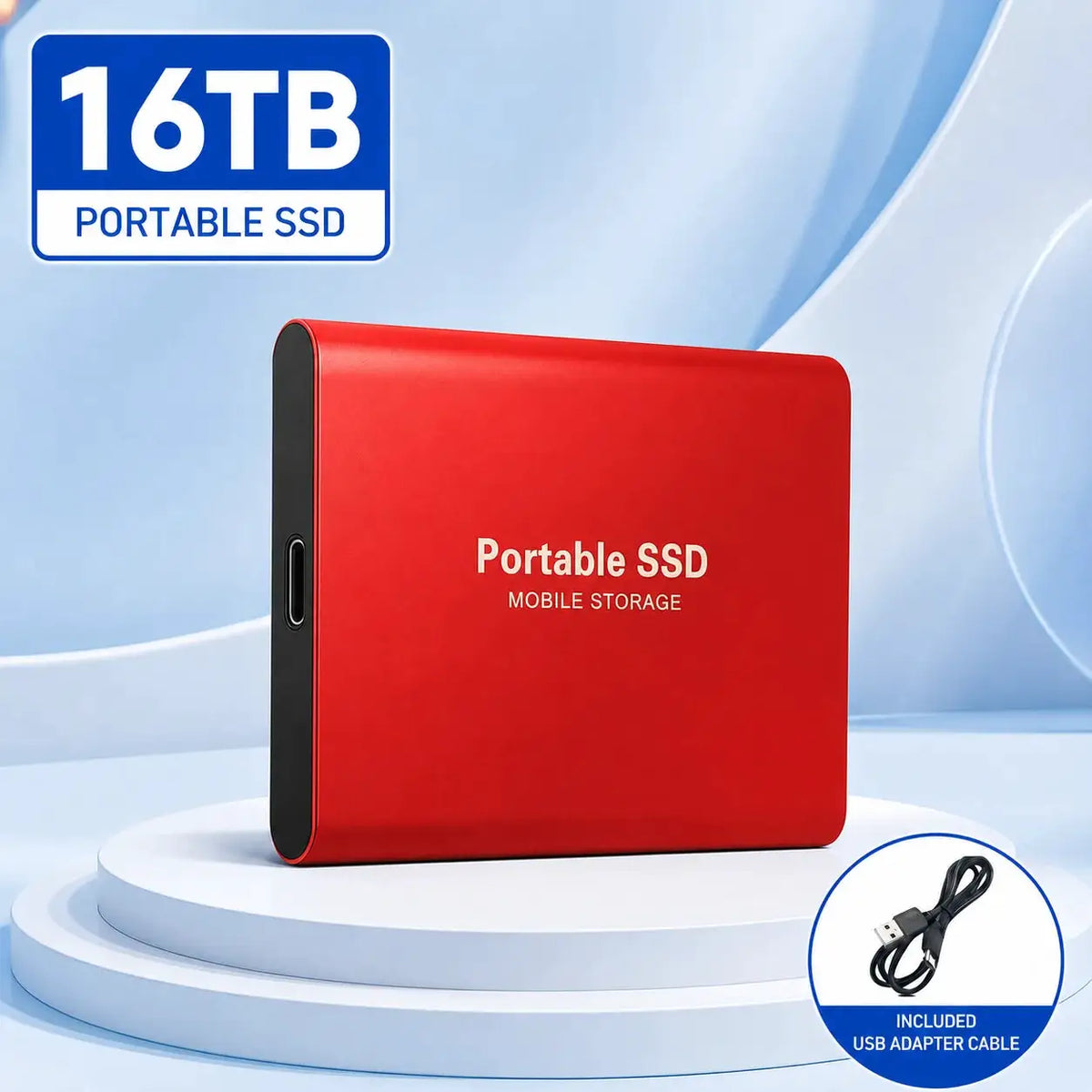 Portable SSD Drive - Rapid Data Sync Solution -  product image