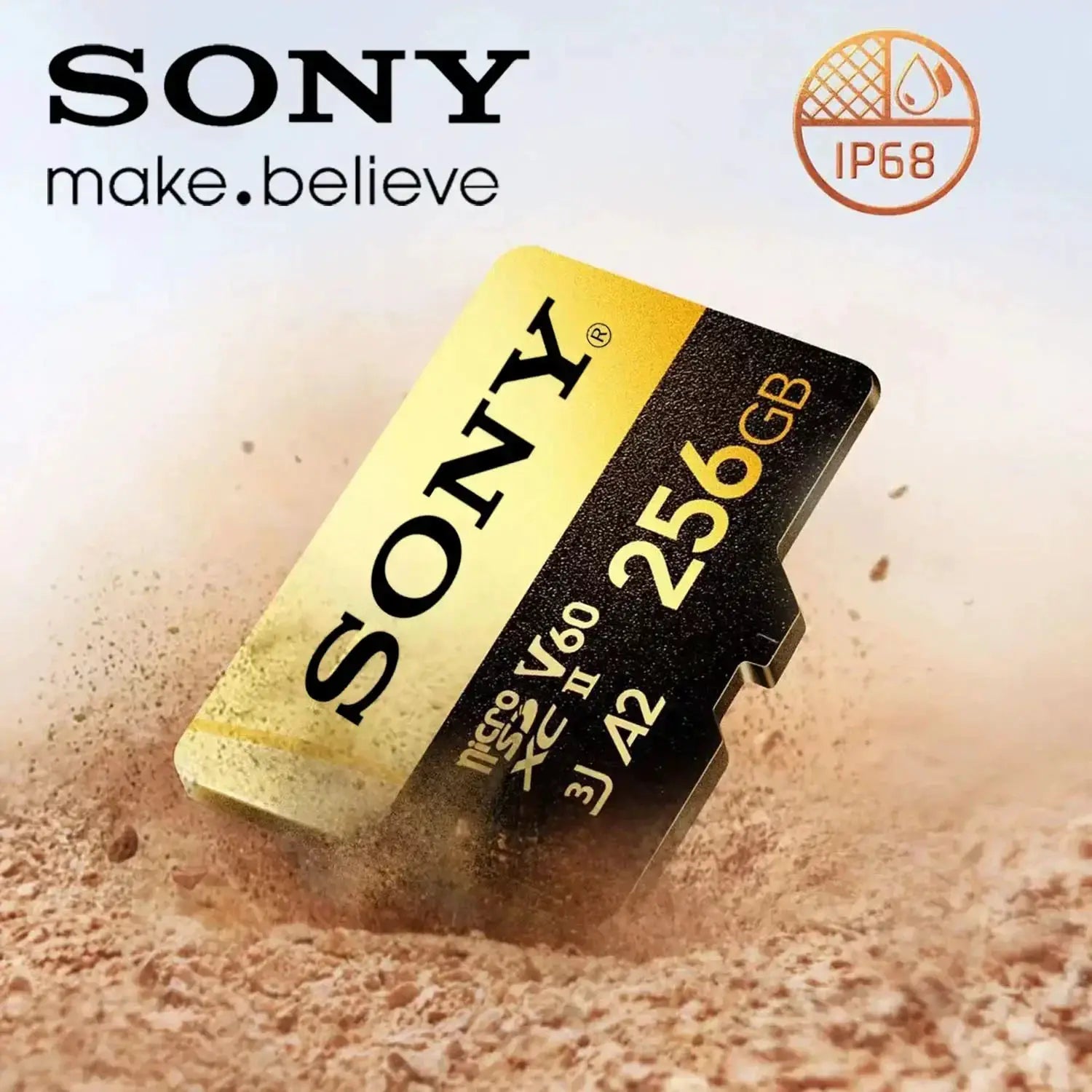 Sony Micro SD Card High Speed U3 A2 32GB 64GB 128GB 256GB