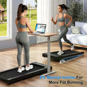 Under Desk Treadmill 2.5HP Whisper Quiet Walking Pad With Remote