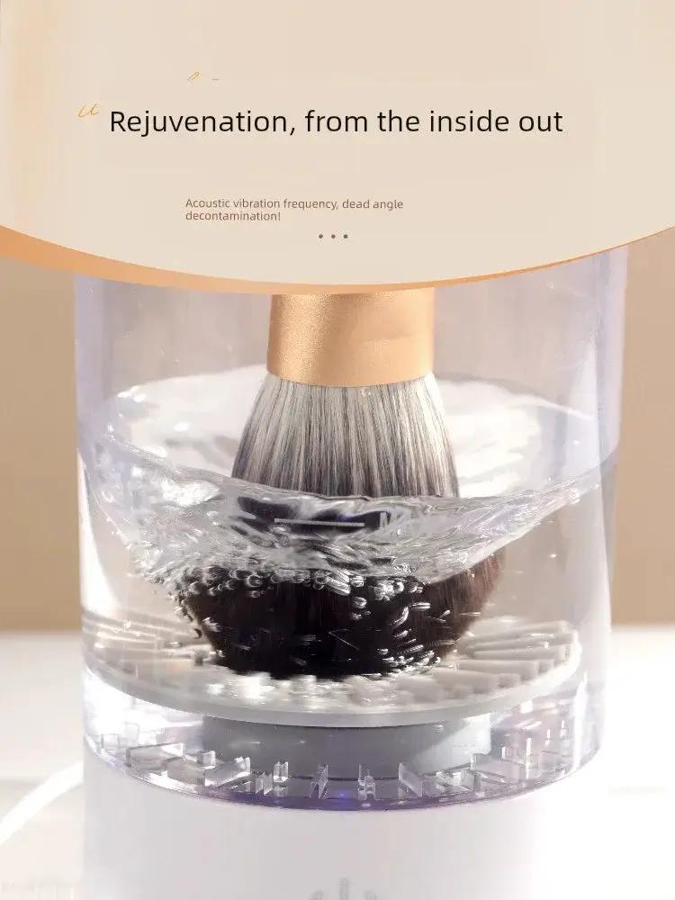 Lades Quick Dry Makeup Brush Cleaner Machine Device - OurLum.com