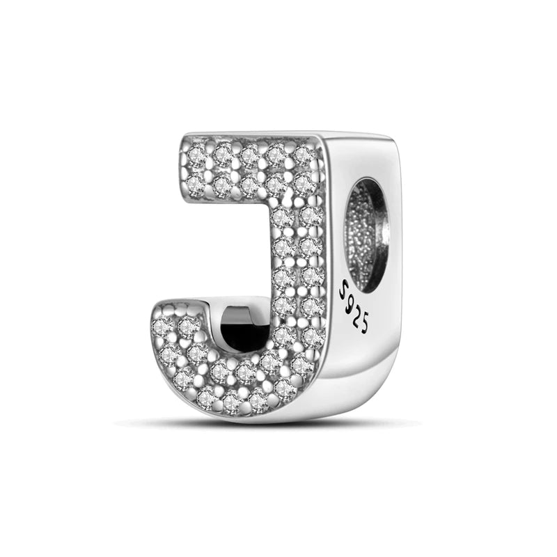 A-z Alphabet Letter Charm Bead