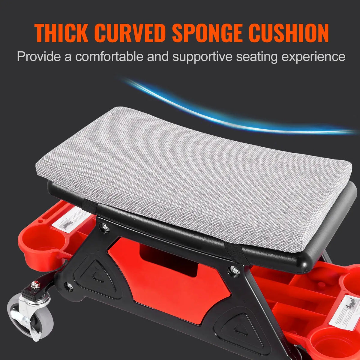 Heavy Duty Rolling Mechanic Seat — product image 3