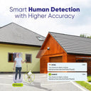 SANNCE 4MP Outdoor PTZ Dome Camera AI