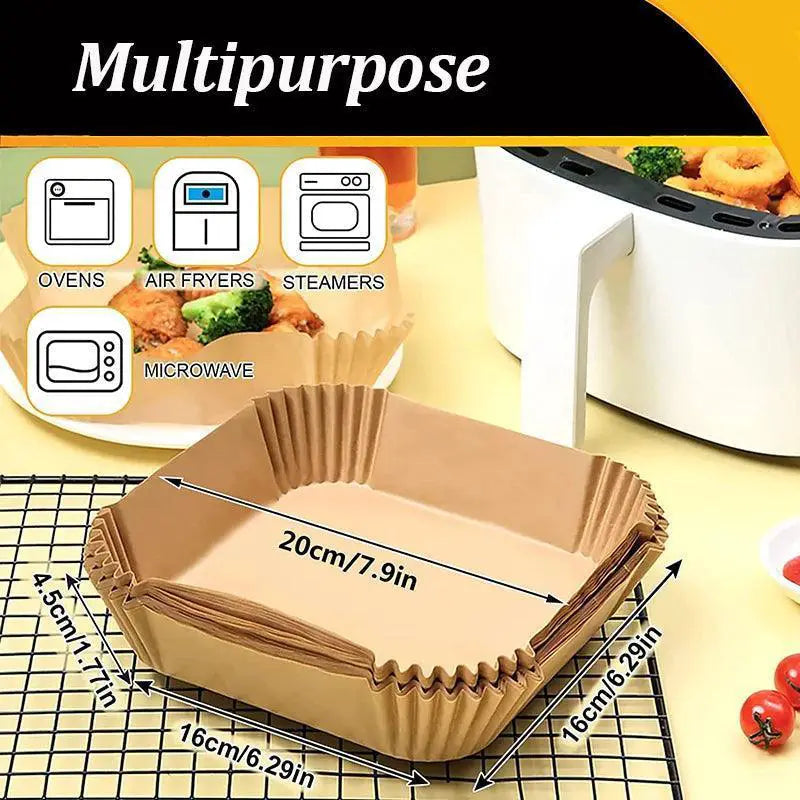 Air Fryer Liners Mess Free Cooking With Food Grade Material