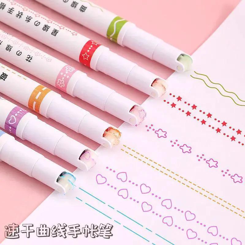 Floral Fantasy Highlighter Pens For Joyful Stationery