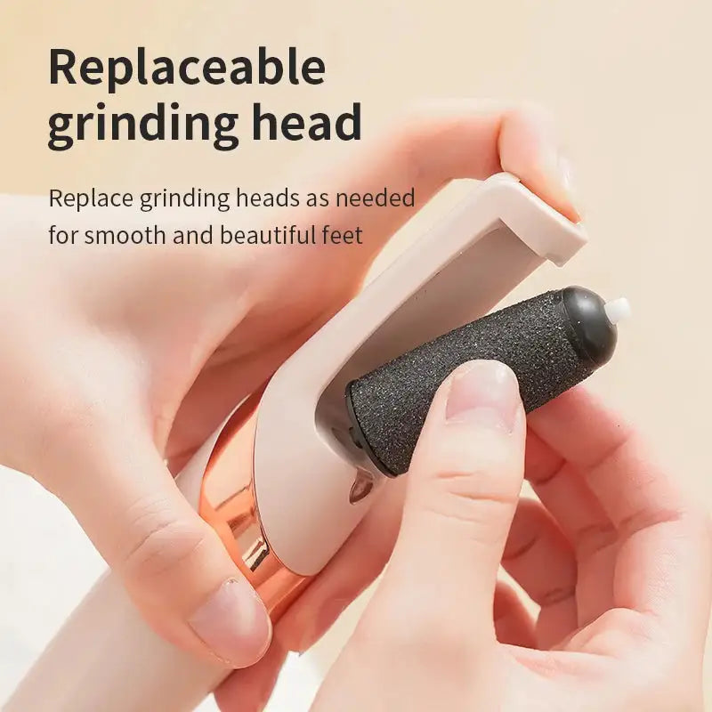 Portable Electric Foot Grinder USB Rechargeable Adjustable Speed Pedicure Tool Dead Skin Callus Remover for Foot Care