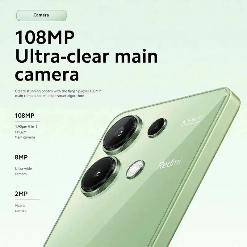 Redmi Note 13 Global Version 128GB 120Hz AMOLED 108MP NFC