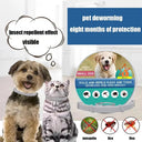 Dog Flea & Tick Collar - 8-Month Protection for Pets
