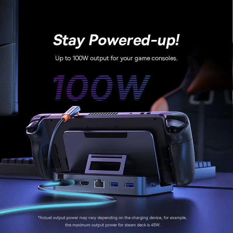 Baseus USB C Gaming Docking Station 4K Resolution Multi Port