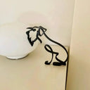 Durable Metal Dog Sculpture For Pets