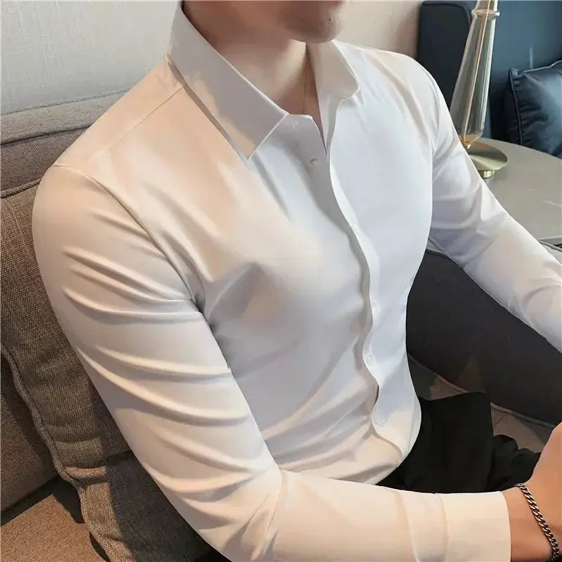 Premium Mens Ultra Stretch Shirt For Social And Casual Wear
