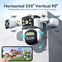 Smart Outdoor Security Camera for Homes