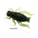 Artificial Fishing Bait 10pcs Fish Lures Realistic Cricket