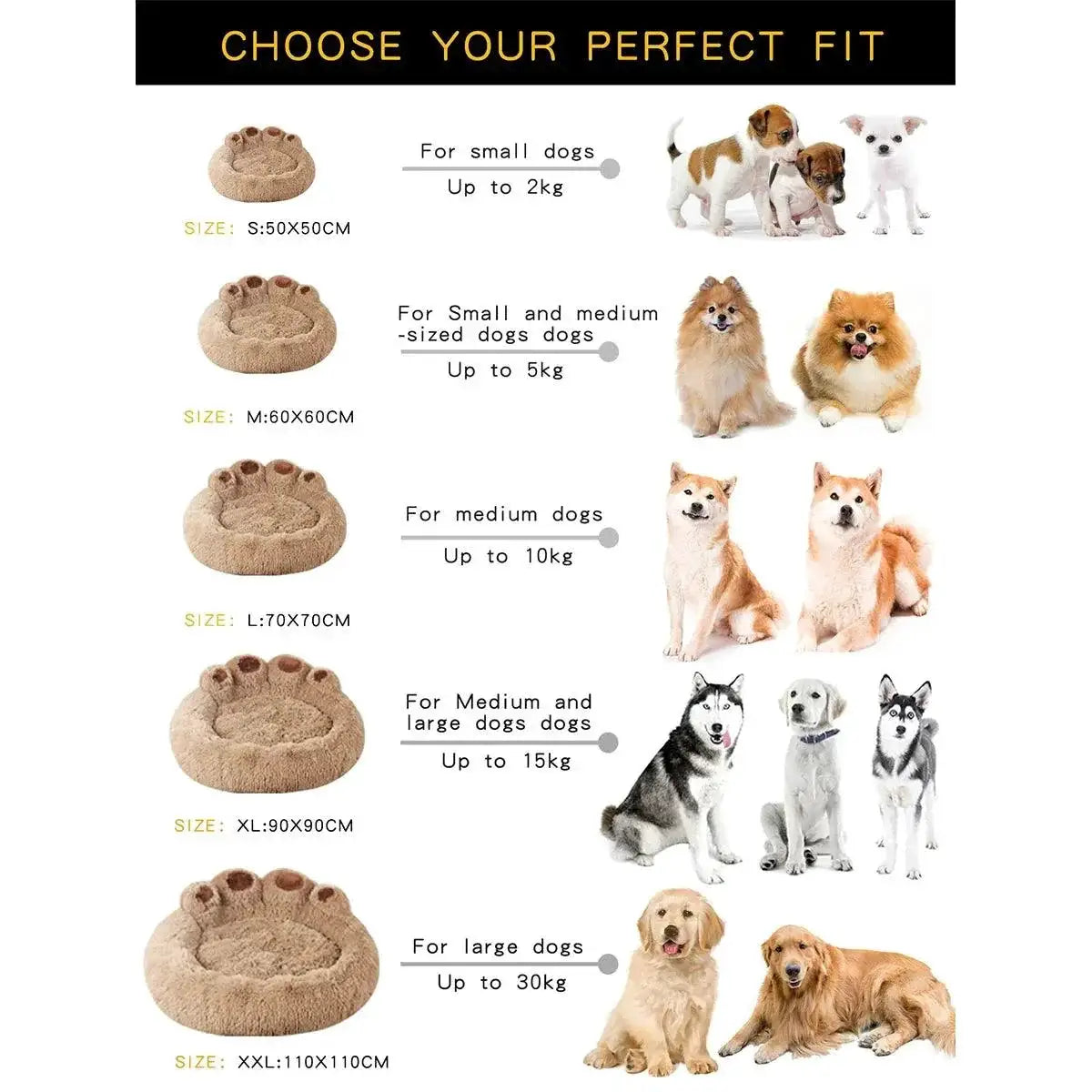 Fluffy Dog Bed Soft And Cozy Sleep Haven For Dogs Premium