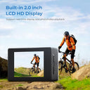 4K Action Camera - Crystal Clear 2 Inch Display