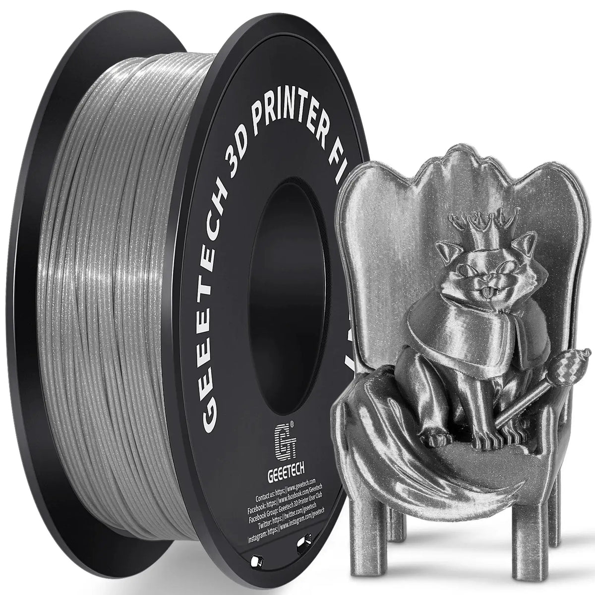 Geeetech Sparkly PLA - Smooth Precision — product view 9