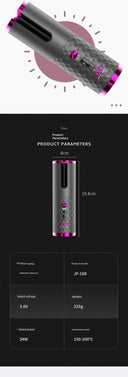 Men and Women Neutral Wireless Charging Hair Curler Device