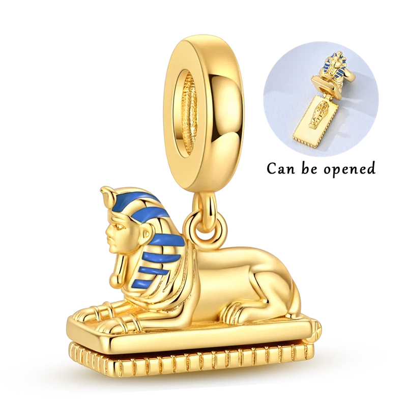 Sparkling Gold Plated Camera Charm