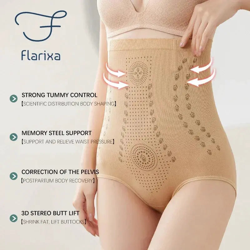 Flarixa Seamless Postpartum High Waist Body Shaping Panties