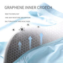 Graphene-Infused Ice Silk Boxer Shorts Breathable Underwear
