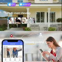 Smart Outdoor Security Camera for Home