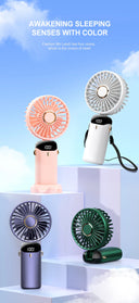 USB Handheld Mini Fan Foldable Portable Neck Hanging Fans