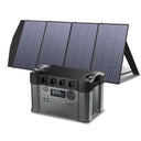 ALLPOWERS S2000 PRO Solar Generator 2400W Power Station & SP027 100W / SP033 200W Folable Solar Panels solar Charger for Camping