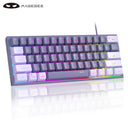 Mini Gaming Keyboard - Rgb Backlit Space Saver