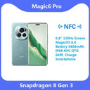 Google Arrival Honor Magic 6 Pro 6.8" 120Hz Snapdragon 8 Gen 3 Smartphone
